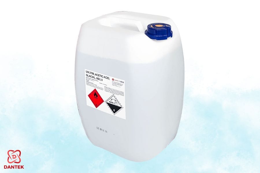 Acetic acid CH3COOH 99%, Hàn Quốc, 30kg/can