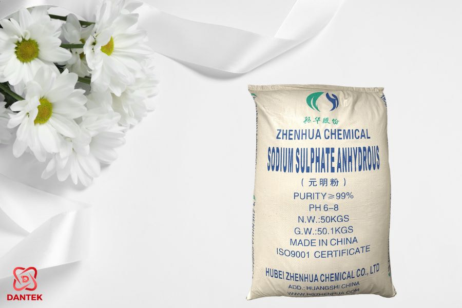 Sodium sulfate Na2SO4 99%, Trung Quốc, 50kg/bao